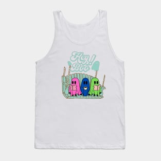 Halloween ghosts in Barbieland Tank Top